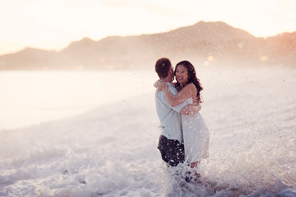 destination engagement shoot in mexico