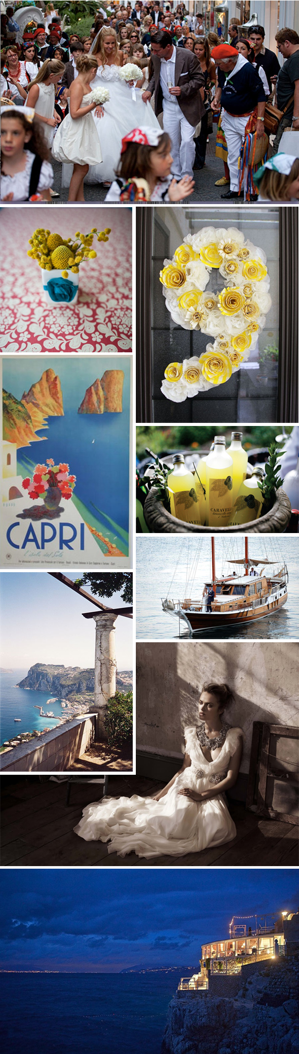 destination weddings capri