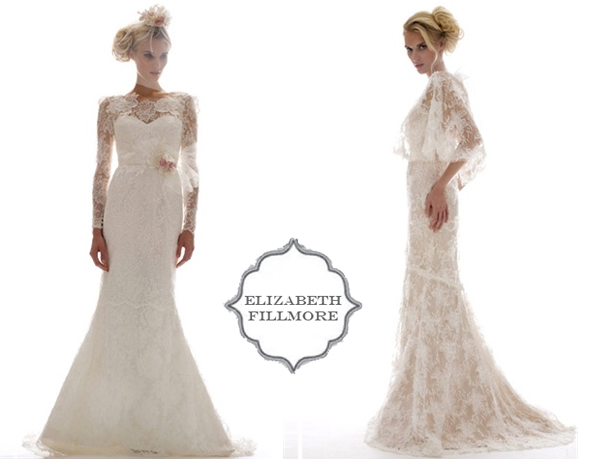 new Elizabeth Fillmore wedding dresses