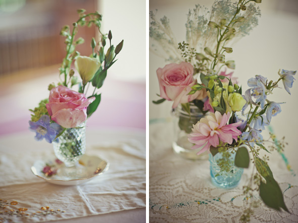 vintage wedding flowers 