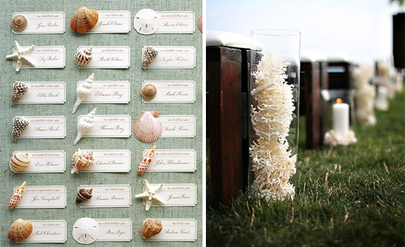 shell placecards