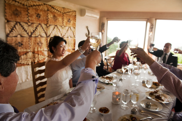 wedding feasting table