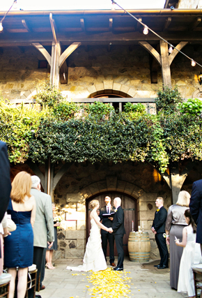 winery wedding photos