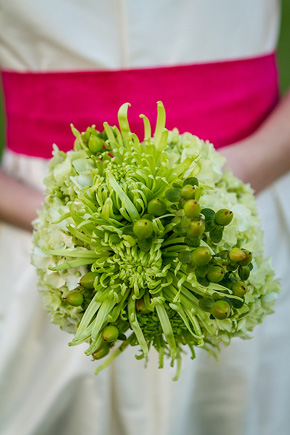 green bouquet