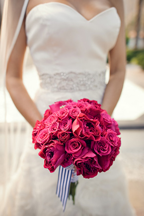 bright pink bouquet