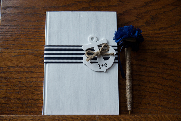 nautical guest book