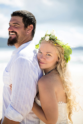 beach weddings hair