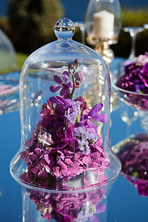 purple wedding design