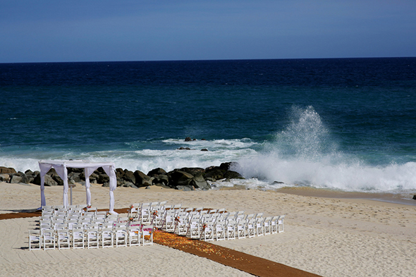 los cabos beach wedding location