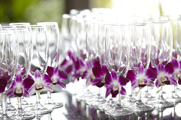 orchid wedding