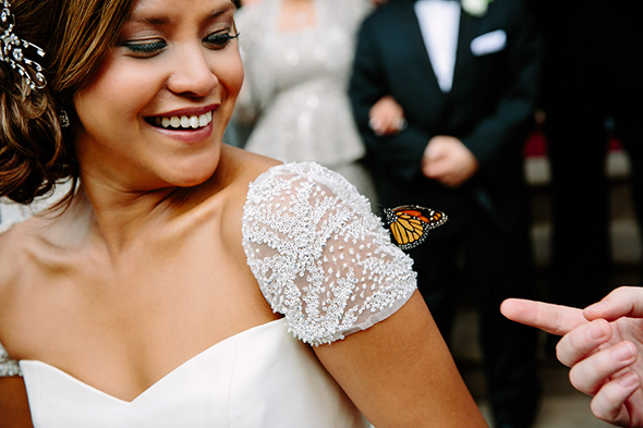 butterfly release wedding