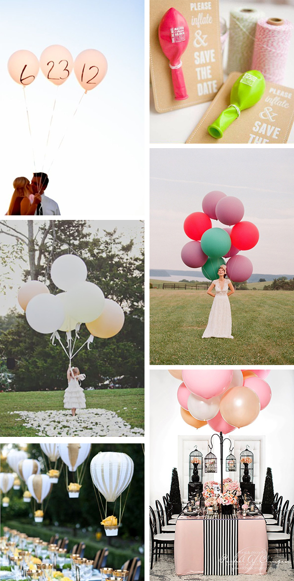balloon wedding decor