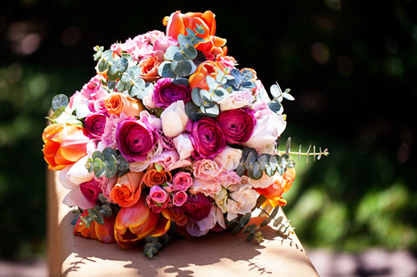 fall bridal bouquet