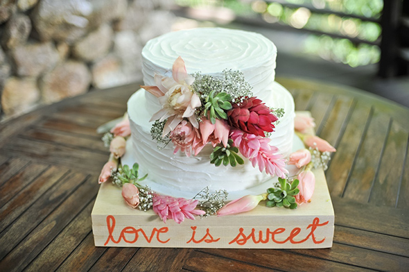 tropical wedding cakes