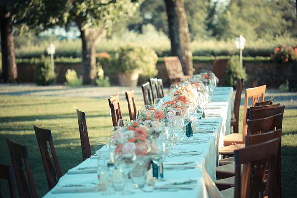 tuscany wedding tables