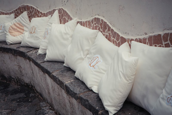 custom wedding pillows