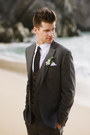 beach wedding suit