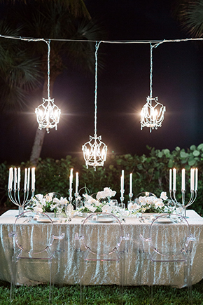 chandelier weddings