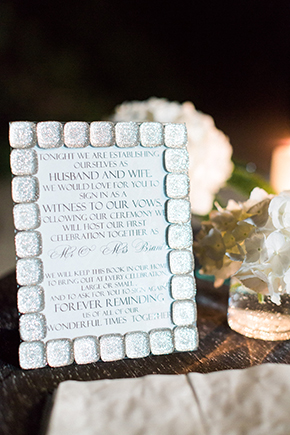 crystal wedding details
