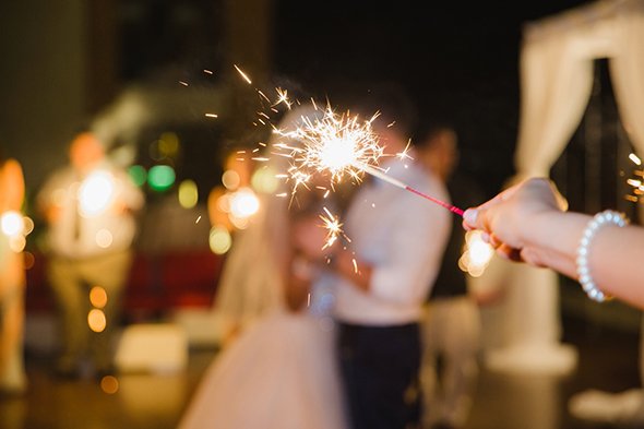 wedding sparklers