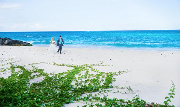 bermuda beach wedding