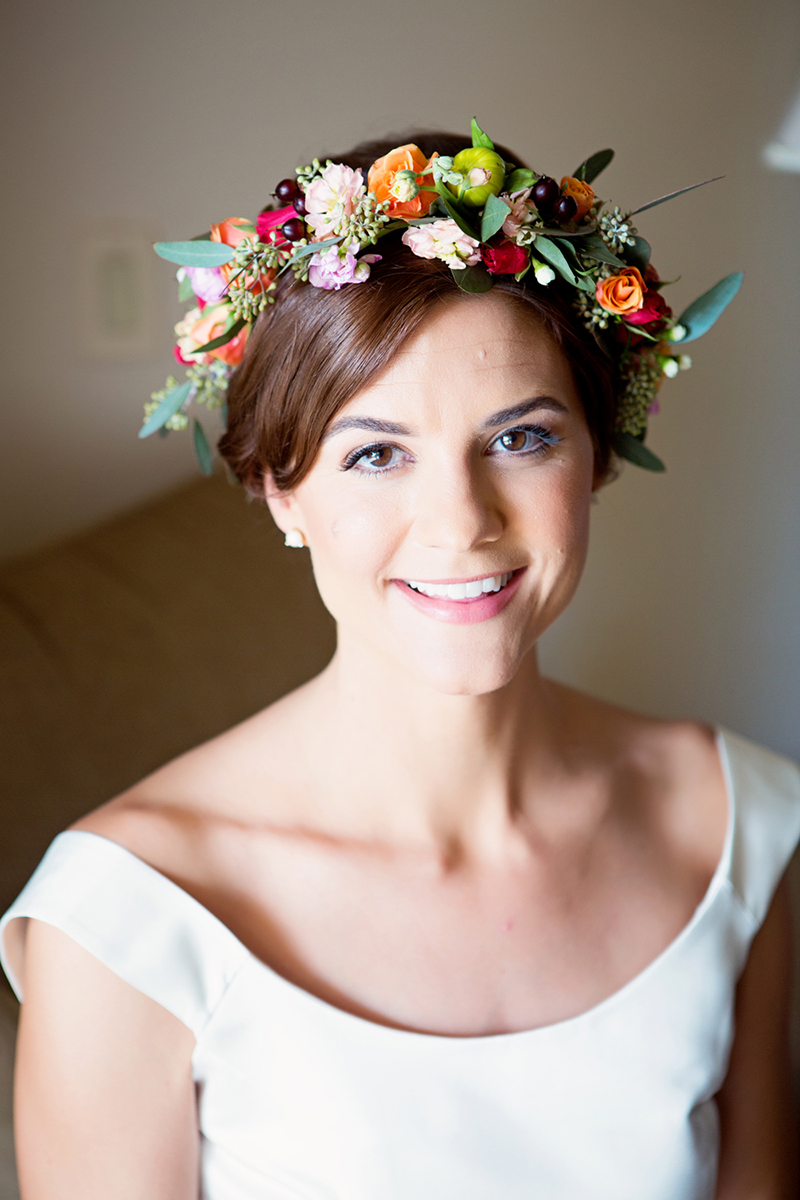 flower crown bridal