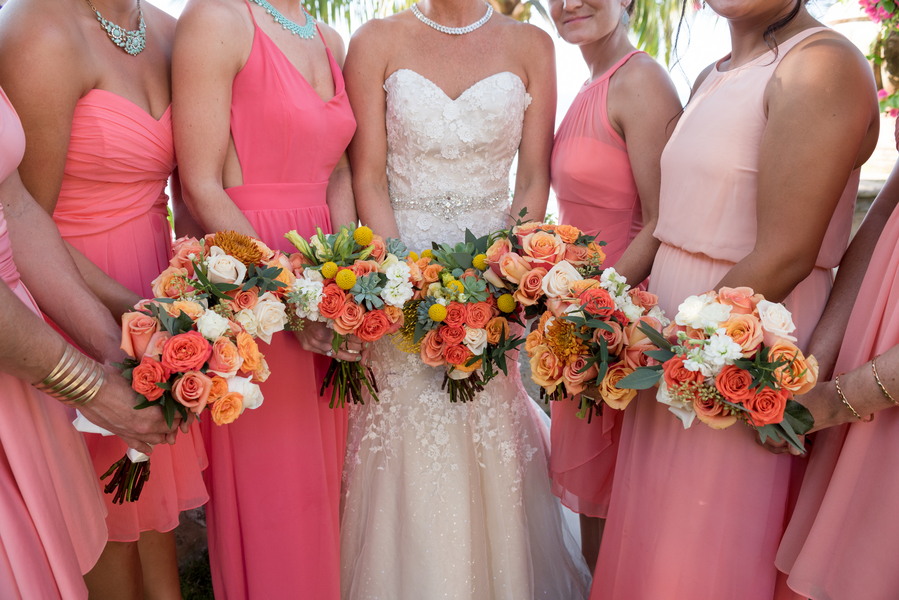 coral-bridesmaid-dresses