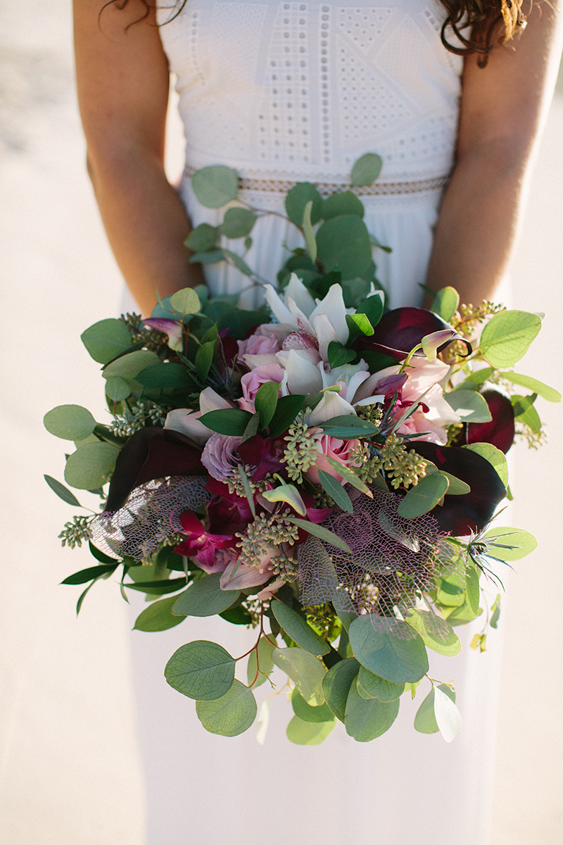 tropical bridal bouquet