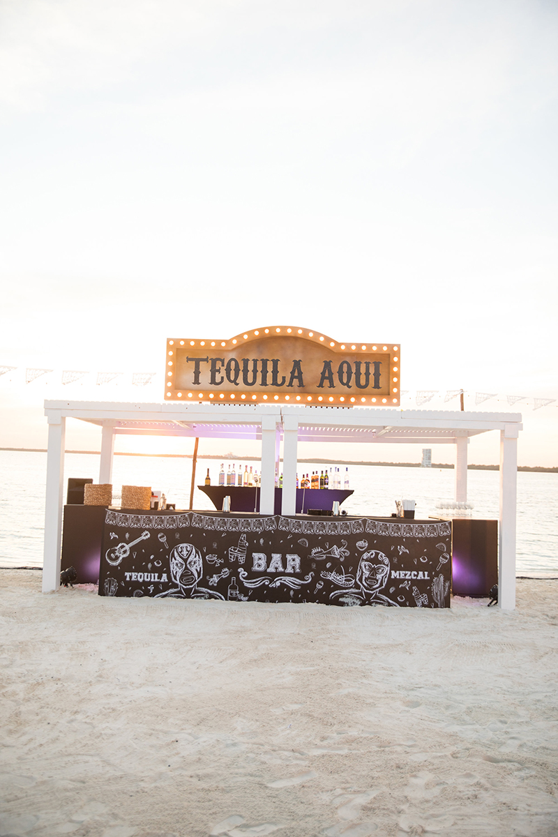 tequila bar wedding