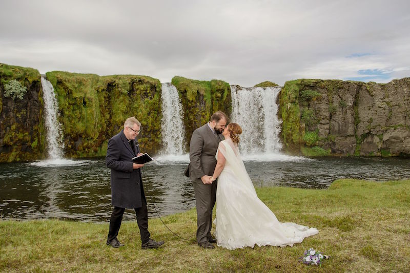 adventurous-destination-wedding-iceland-ceremony-backdrop-waterfall